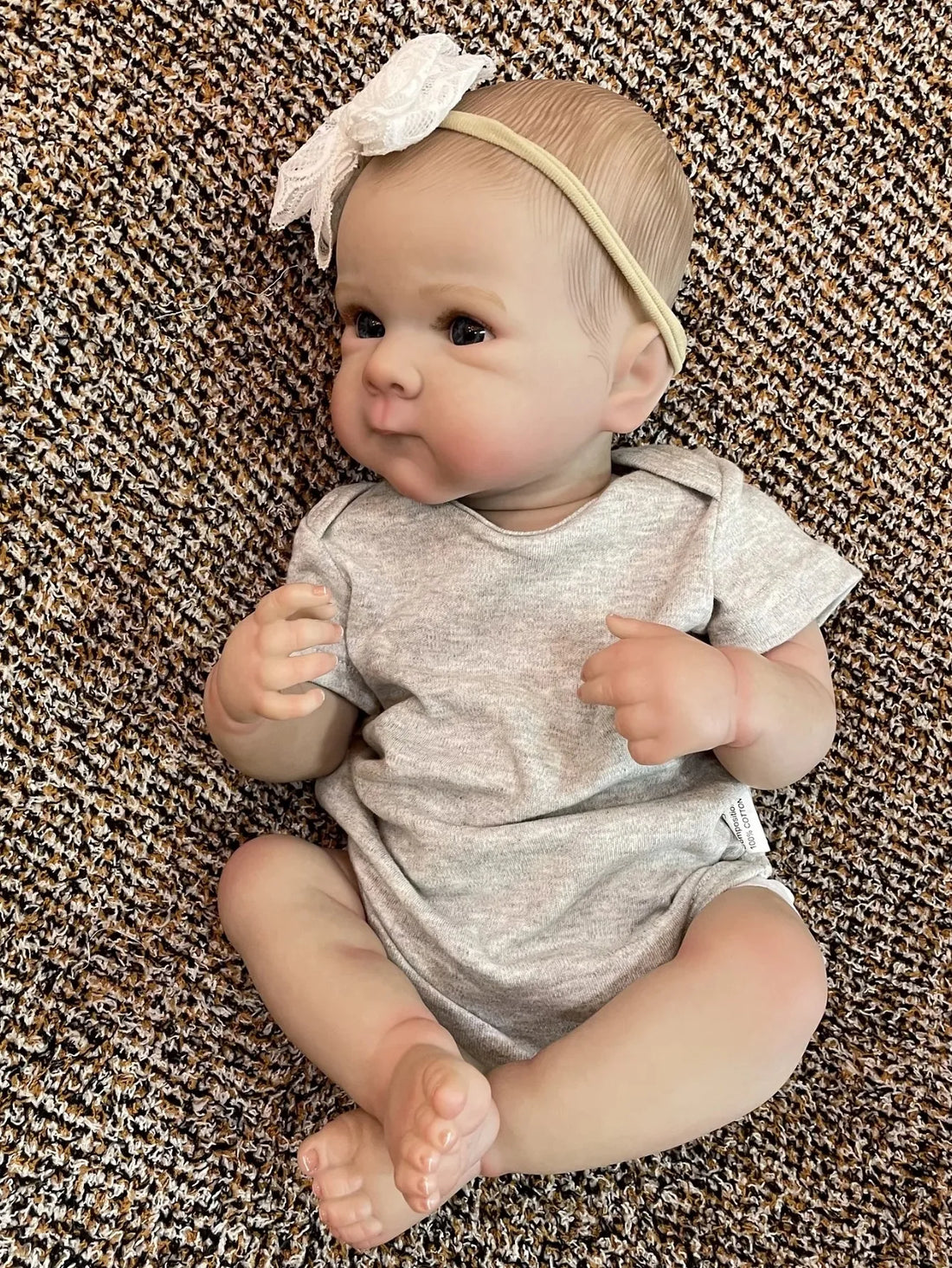 Full Body Silicone Vinyl Bettie Girl 18 Inch Reborn Baby Doll Handmade Soft Touch Baby Toys For Christmas Gifts